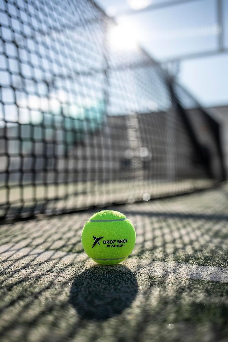 DROP SHOT Tournament Tech High Altitude Padel Balls – 3-Ball Can | FIP Approved | Pressurized for Extreme Durability | Ideal for High Altitude Play - Image 1